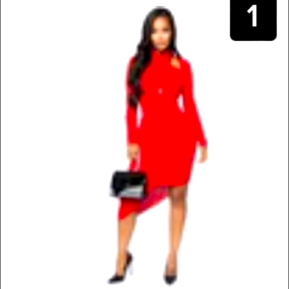 Nwt fashion nova “everything you wanted” cut out dress